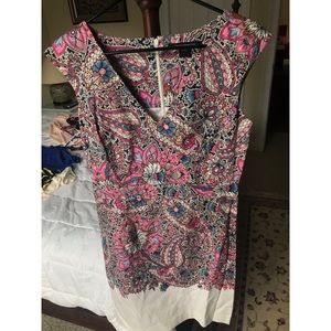 French Connection Sundown Border Dress, size 10